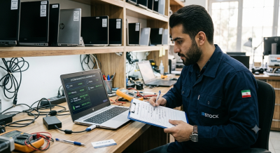 تست لپ تاپ استوک با استفاده از اپلیکیشن های تست