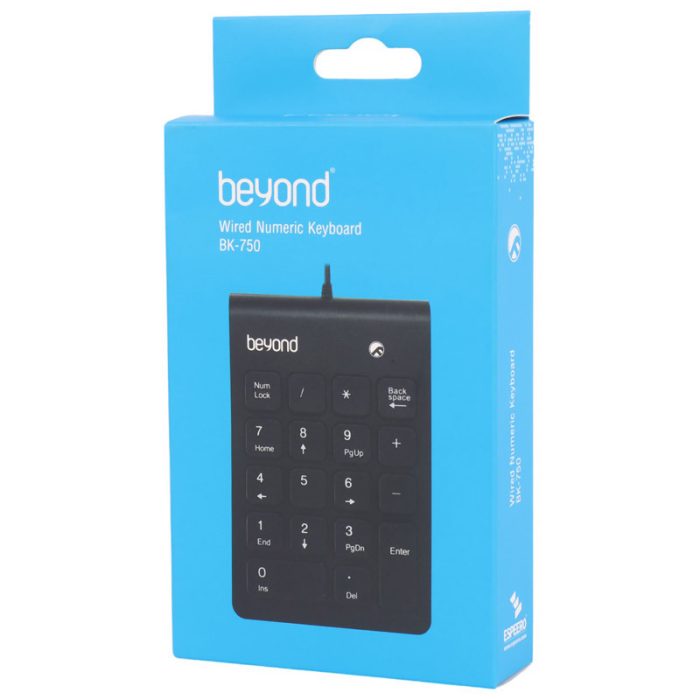 کیبرد نامبر BEYOND مدل BK-750 - Image 1